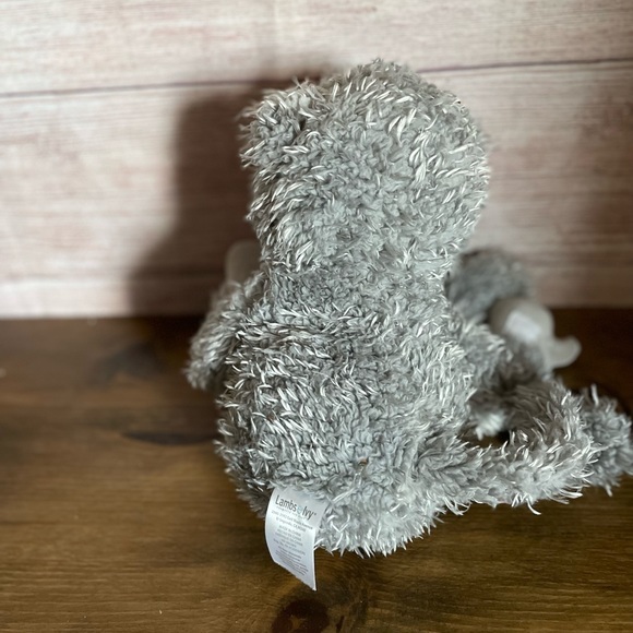 Lambs & Ivy KoKo the Monkey plush‎ Stuff animal grey curly hair Velcro hands “19 - Picture 5 of 9